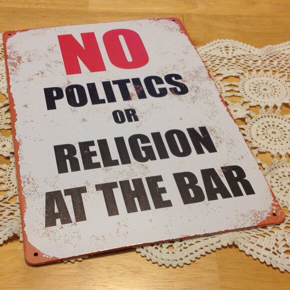 Bar Sign,  thin metal, new item - Picture 1 of 3